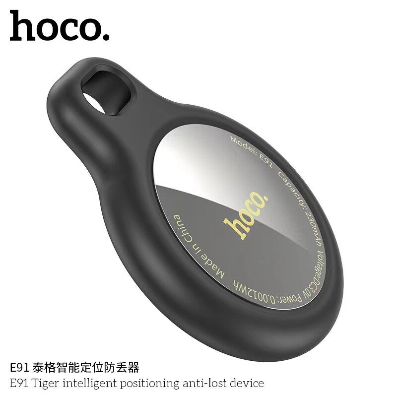 HOCO E91 เครื่องติดตามอัจฉริยะ บลูทูธ สำหรับติดตาม ค้นหากุญแจ กระเป๋า สัตว์เลี้ยง กันน้ำได้ ขนาดพกพา Apple Find My ของแท้100%