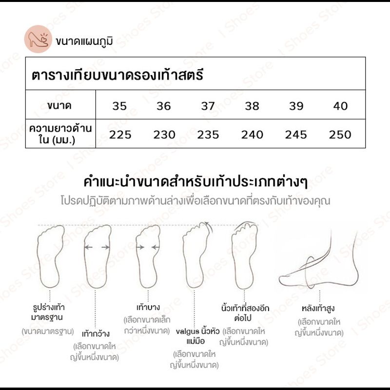 ร้องเท้าแตะ รองเท้า ผู้หญิง รองเท้าส้นตึก ญ รองเท้าส้นเตารีด ISS1094