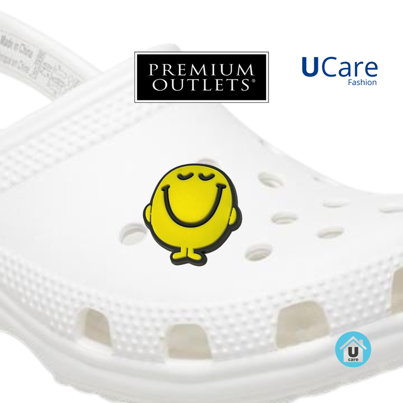 UCare - สินค้า Jibbitz การ์ตูน Mr.Happy ตัวติดรองเท้า crocs ลายการ์ตูน ลายหายาก เมืองไทยหายาก นำเข้า 100%