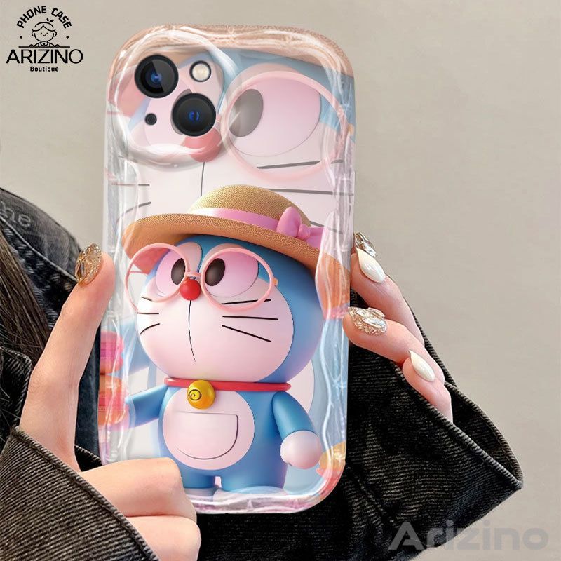 เคสโทรศัพท์ Samsung A55 A54 A15 A05S S22ultra A04E A12 A14 A35 F34 A30เคสโทรศัพท์ S23FE S23ultra S21FE A24 A73 A34 A52 A20 A32 A23 A53 A13มีจี้โบว์ลายแมวสีชมพูสีฟ้าจี้ TPU ป้องกันการตก