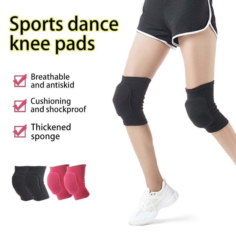 1คู่ สนับเข่า กันกระแทก ฟองน้ำ สายรัดเข่า ป้องกันบาดเจ็บ ช่วยพยุงหัวเข่า Knee Support ที่รัดเข่าสําหรับฟุตบอล ฟิตเนส