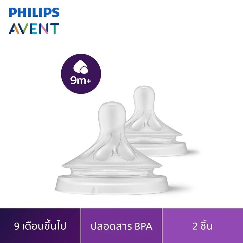 Philips Avent แท้100% รุ่นใหม่ล่าสุด ไม่ดูดไม่ไหล่ (พร้อมส่ง)