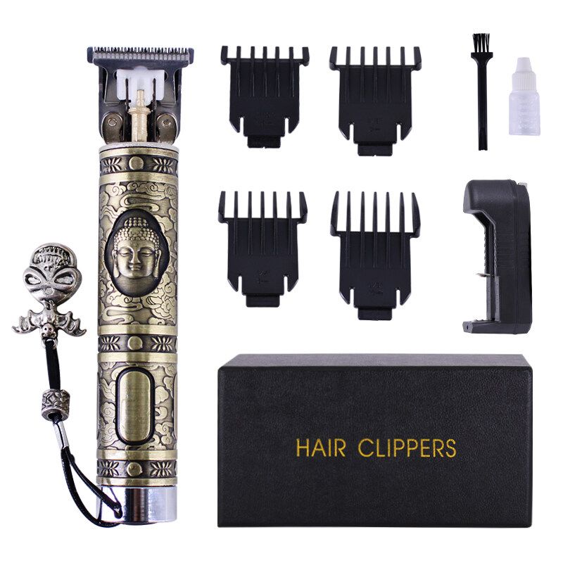 【ส่งจากไทย】ปัตตาเลียนตัดผม Battalion Hair Clipper ที่ตัดผมไฟฟ้าแบบชาร์จได้ T-Blade outliner เบอร์ 0