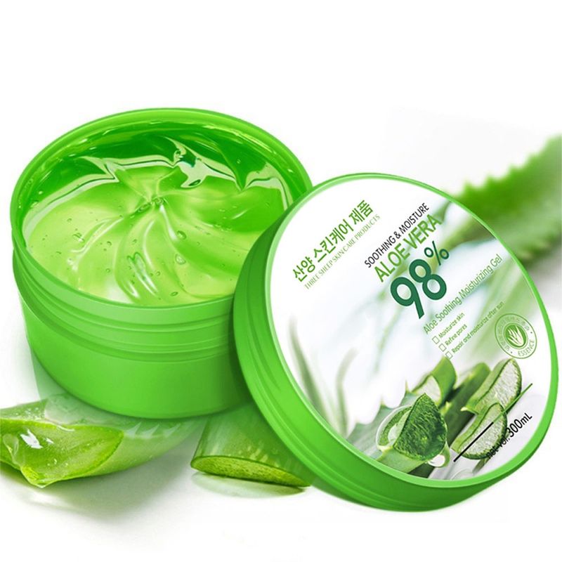 🌵เจลว่านหางจระเข้ 98%🌵arra TOPFACE 300 g. กระปุกใหญ่มากสุดคุ้ม เจลว่านหางจระเข้98% AloeVera gel