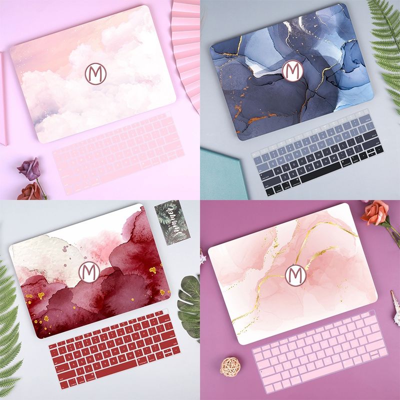 เคส ลายหินอ่อน สําหรับ compatible for MacBook case 2024 M3 A3113 A3114 Pro 14 16 A2779 A2780 M2 Air Pro Retina 11 12 13 15 16 A2337 A2179 A1932 A1466 2020 A2338 M1 A2337