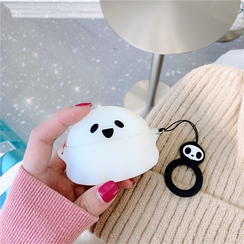 Halloween Nightmares Ghosts Earphone Case For Airpods 1 2 3 Pro 2 Case Silicone Bluetooth Wireless Charging Box Cover