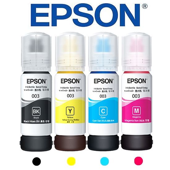 หมึก Epson 003 แท้💯% Epson L3110 / L3150 / L5190/L3210/L3216/L3250/L3256/L5290/L5296